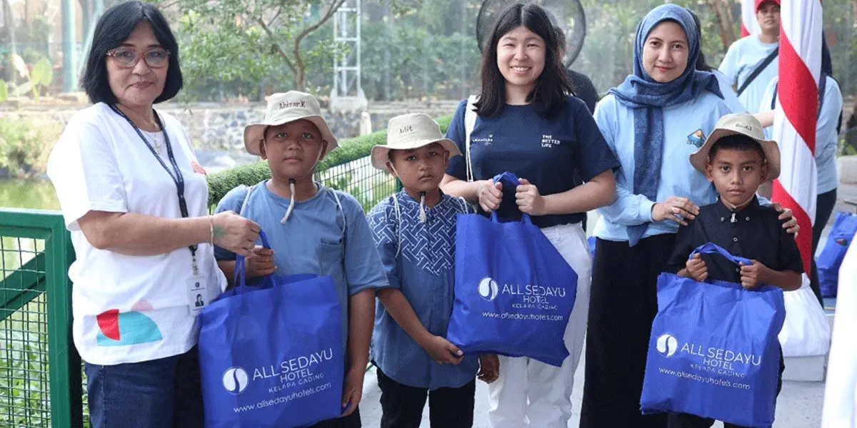Program Corporate Social Responsibility (CSR) All Sedayu Hotel Kelapa Gading Dalam Memperingati Hari Anak Nasional Dengan berbagi Kebahagiaan kepada anak-Anak Panti Asuhan PYI Rawamangun.