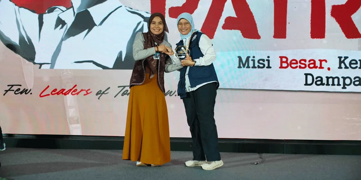 Direktur Tata Kelola Pemenuhan Gizi Badan Gizi Nasional, Sitti Aida Adha Taridala, saat pembekalan kepada peserta Tim Ekspedisi Patriot 2026, Sabtu (25/7/2026) di Bogor.