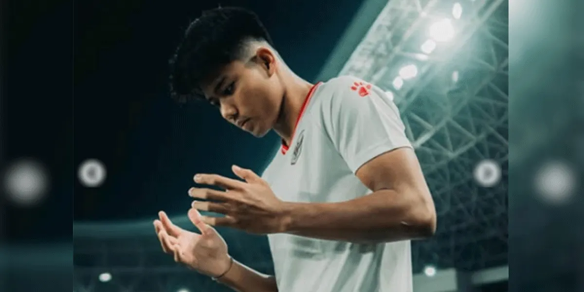 Penyerang muda Timnas Indonesia, Arkhan Kaka.
