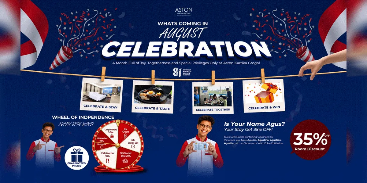 Poster Promo August Celebration