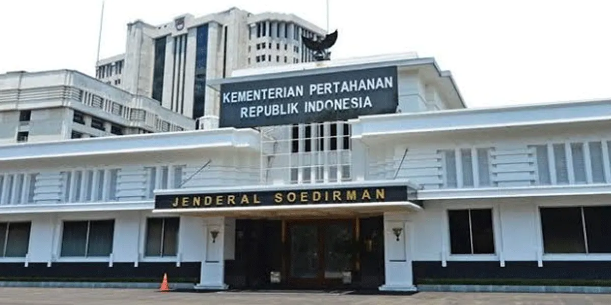 Ilustrasi - Gedung Kementerian Pertahanan.