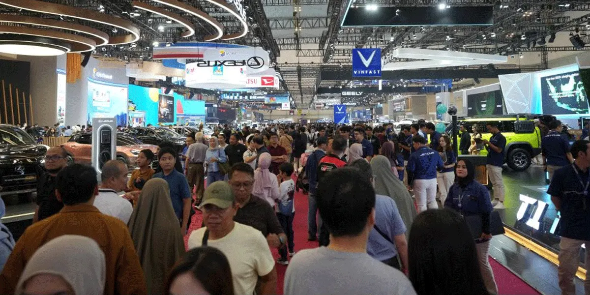 Pameran otomotif terbesar GAIKINDO Indonesia International Auto Show (GIIAS) 2026 di ICE BSD City, Kabupaten Tangerang, Banten.