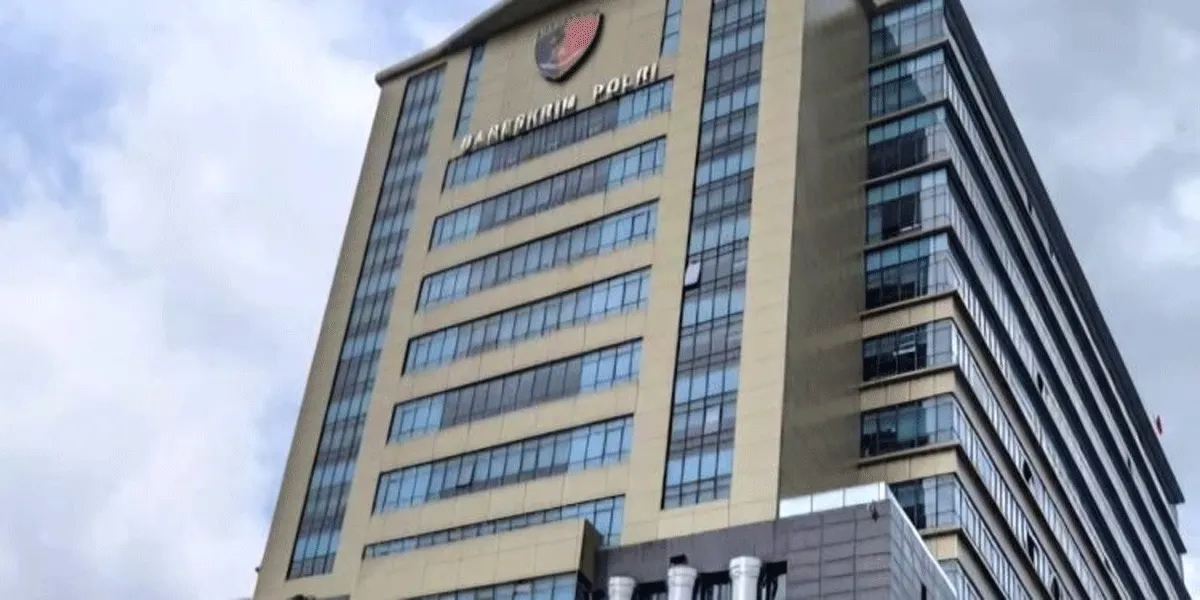 Ilustrasi gedung Polri.