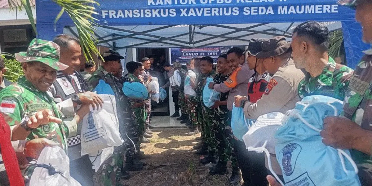 Bantuan presiden untuk korban terdampak gempa tiba di NTT.