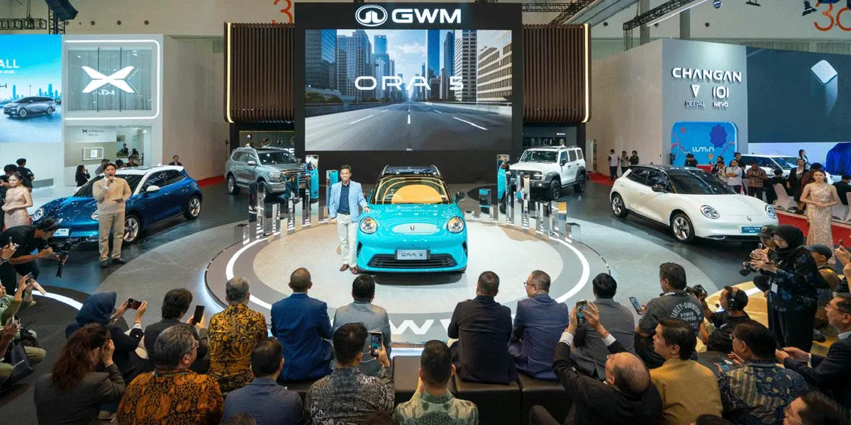 GWM Tampil dengan ORA 5 hingga Tank 500 Diesel, Raup 350 Lebih Pesanan di GIIAS 2026.