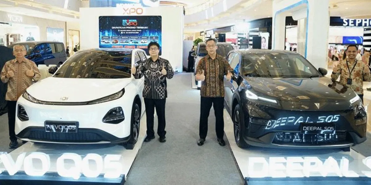 Booth Nevo Q05 dan Deepal S05,