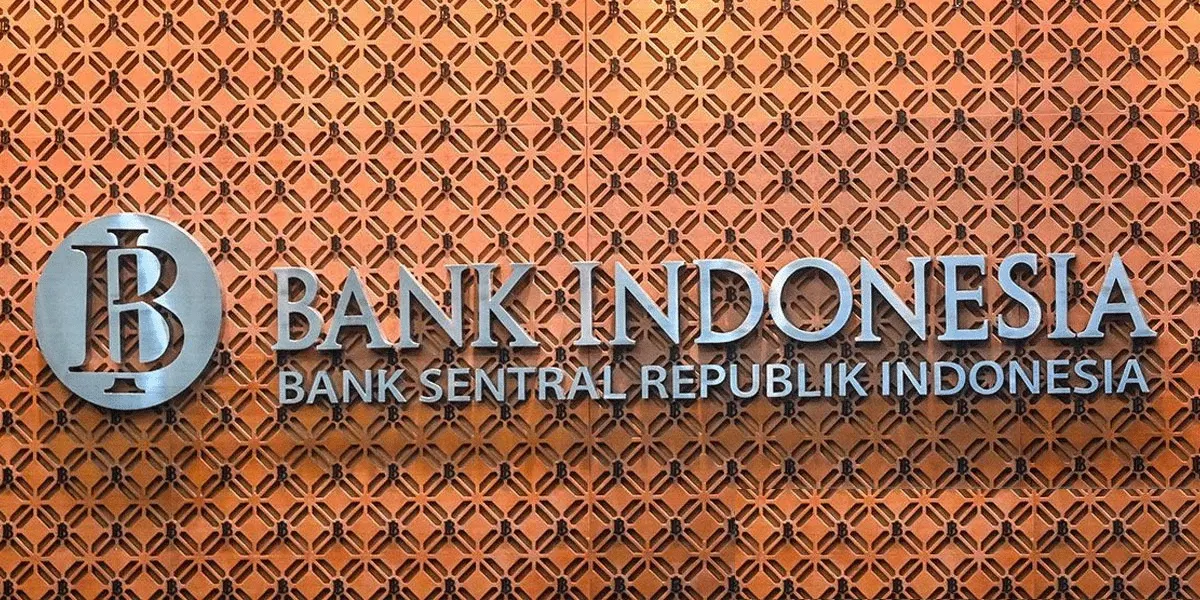 Ilustrasi logo Bank Indonesia.