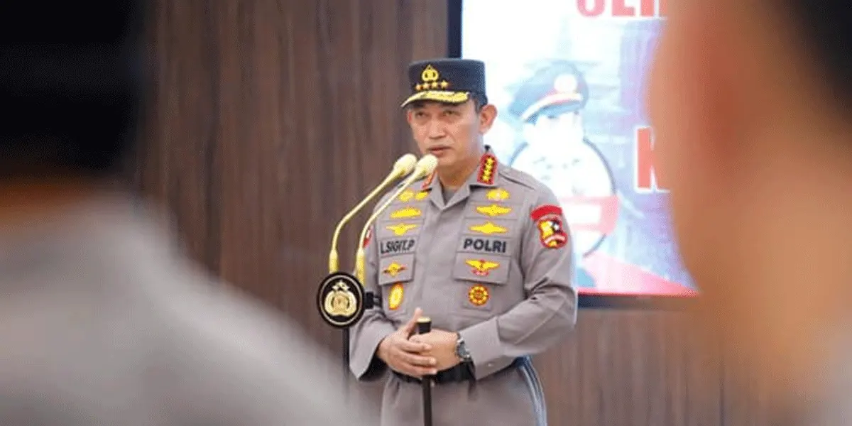 Kapolri Jenderal Listyo Sigit Prabowo.