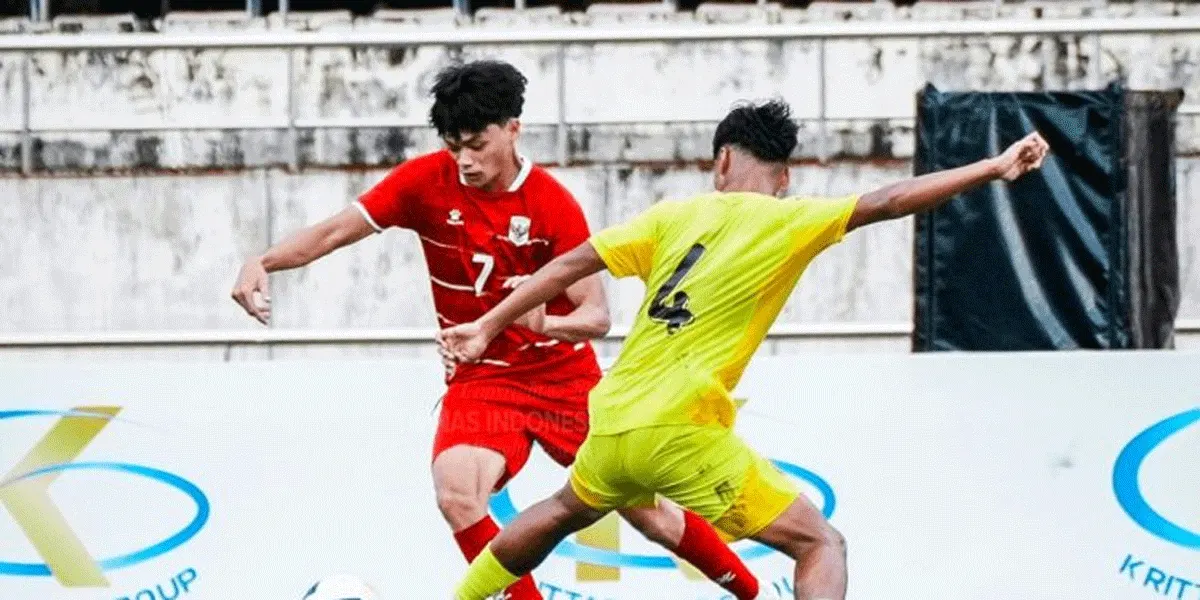 Skuad Timnas Indonesia U-20 tampil di Kualifikasi Piala Asia U-20, Senin (31/8/2026).