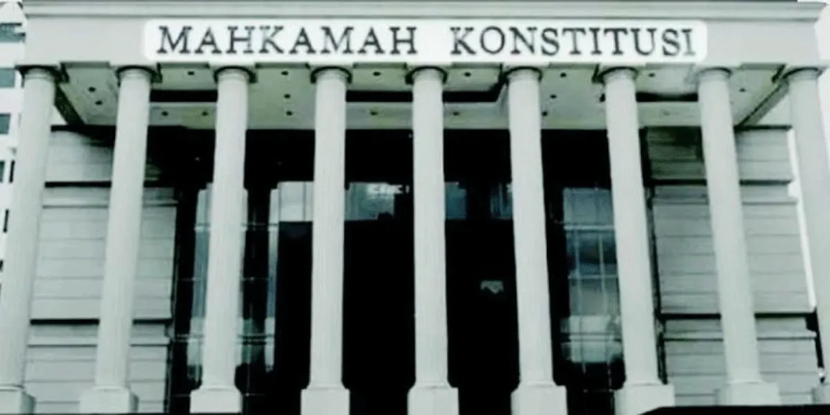 Gedung Mahkamah Konstitusi.