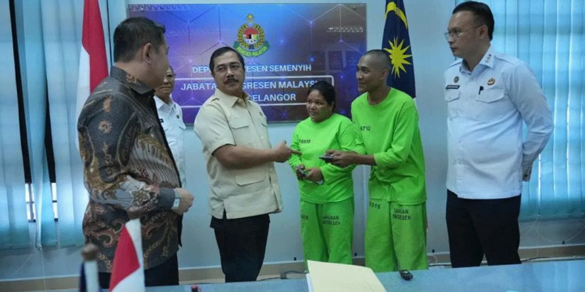 Menteri Imigrasi dan Pemasyarakatan (Imipas) Agus Andrianto menyambangi PMI bermasalah di Malaysia.