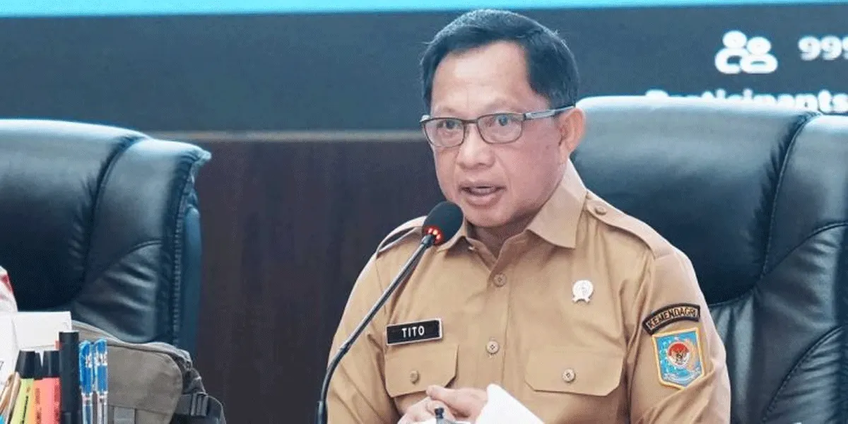 Menteri Dalam Negeri Muhammad Tito Karnavian.