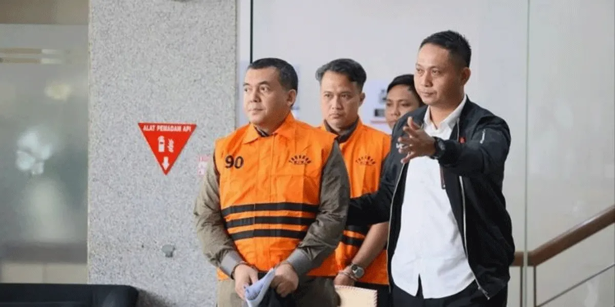 Wakil Menteri Imigrasi dan Pemasyarakatan Silmy Karim ditahan oleh Komisi Pemberantasan Korupsi (KPK) di Jakarta pada hari Kamis, 4 Juni 2026.