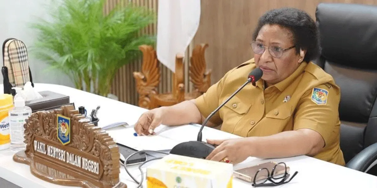 Wakil Menteri Dalam Negeri, Ribka Haluk.