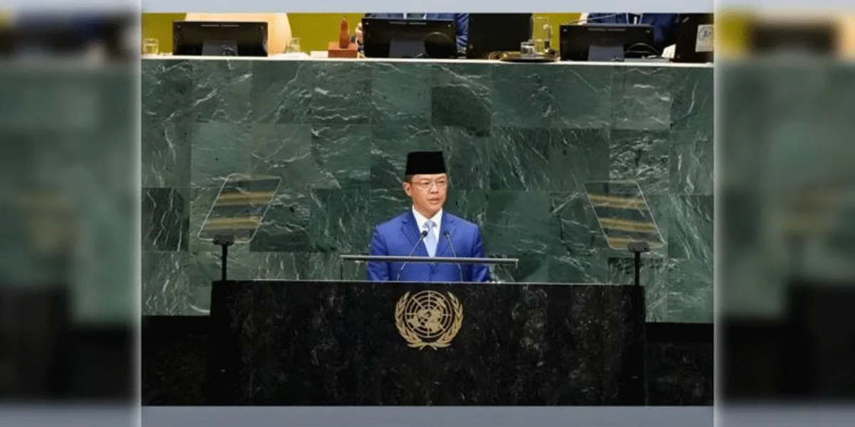 Menteri Luar Negeri RI Sugiono Dalam Sesi Debat Umum Sidang Majelis Umum Perserikatan Bangsa-Bangsa (PBB) ke-81 di New York.