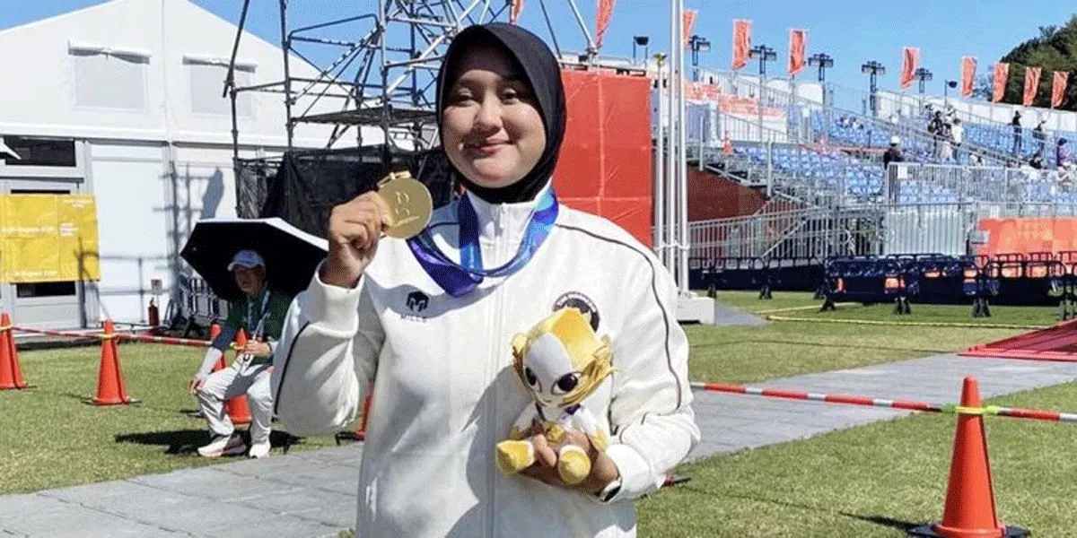 Nurisa Dian Ashrifah menorehkan sejarah dengan mempersembahkan emas pertama Indonesia dari cabang panahan di Asian Games Aichi-Nagoya 2026.