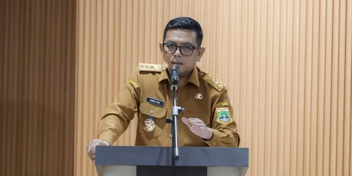 Gubernur Banten Andra Soni.