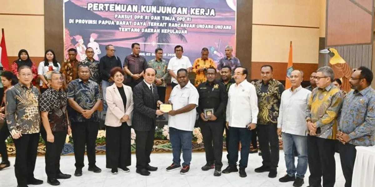 Kunjungan Timja RUU Daerah Kepulauan di Kota Sorong, Papua Barat Daya pada Jumat (2/10/2026).