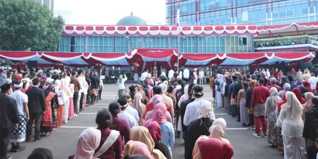 Bukan Sekadar Upacara, Peringatan HUT Ke-81 RI di PANRB Jadi Momentum Pengabdian ASN
