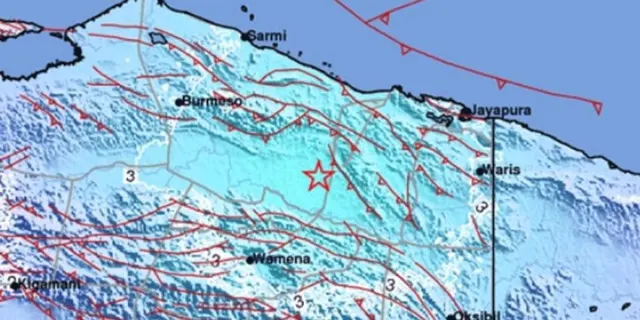 Jayapura Diguncang Gempa Magnitudo 5,5 Terasa hingga Wamena dan Yahukimo