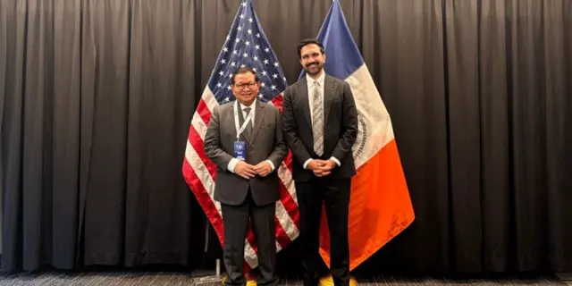 Pramono Anung Bahas Transportasi dan Penanganan Banjir dengan Wali Kota New York di U20 Summit 2026