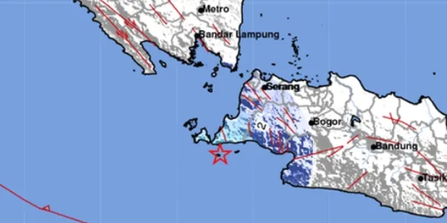 Gempa M 4,6 Guncang Banten Pagi Ini, BMKG: Kedalaman 20 Km