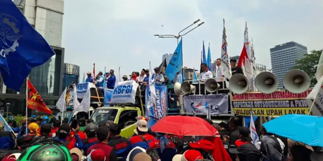 Andi Gani Ancam Lipat Gandakan Massa Buruh Jika Pemerintah dan DPR "Main-Main"