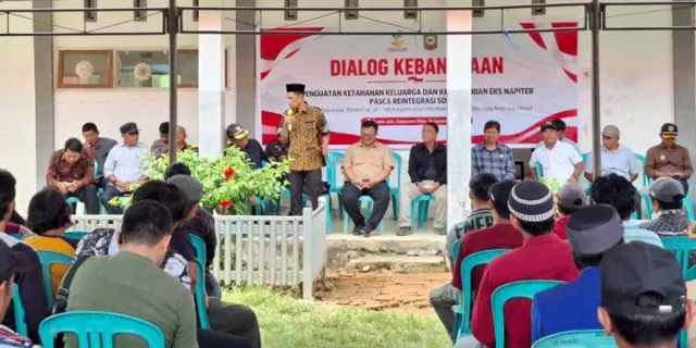 Kemensos Salurkan Bantuan Modal Usaha Rp5 Juta untuk 21 Eks Napiter di Poso