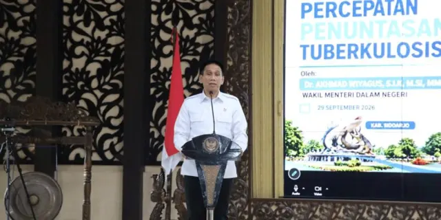Wamendagri Dorong Percepatan TPT dan Penguatan Desa Siaga TBC di Sidoarjo